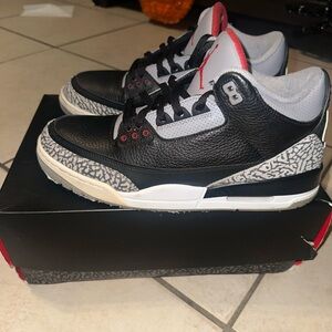 Jordan 3 black cement 2018